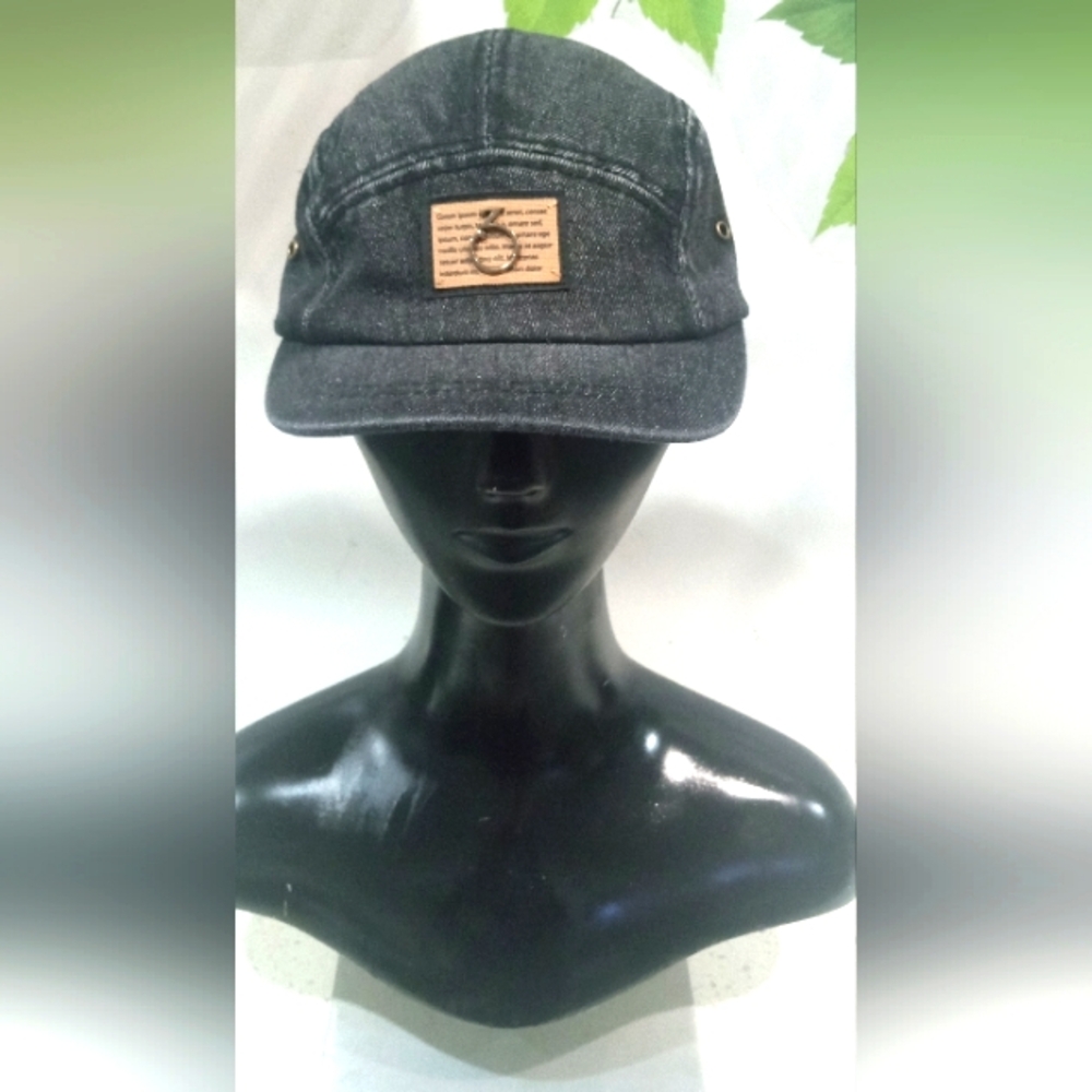 Denim Cap W/ Patch - image 1